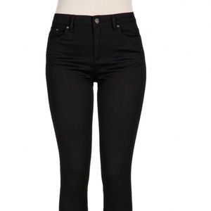 Black Tractr High Waist Stretch Skinny Jegging